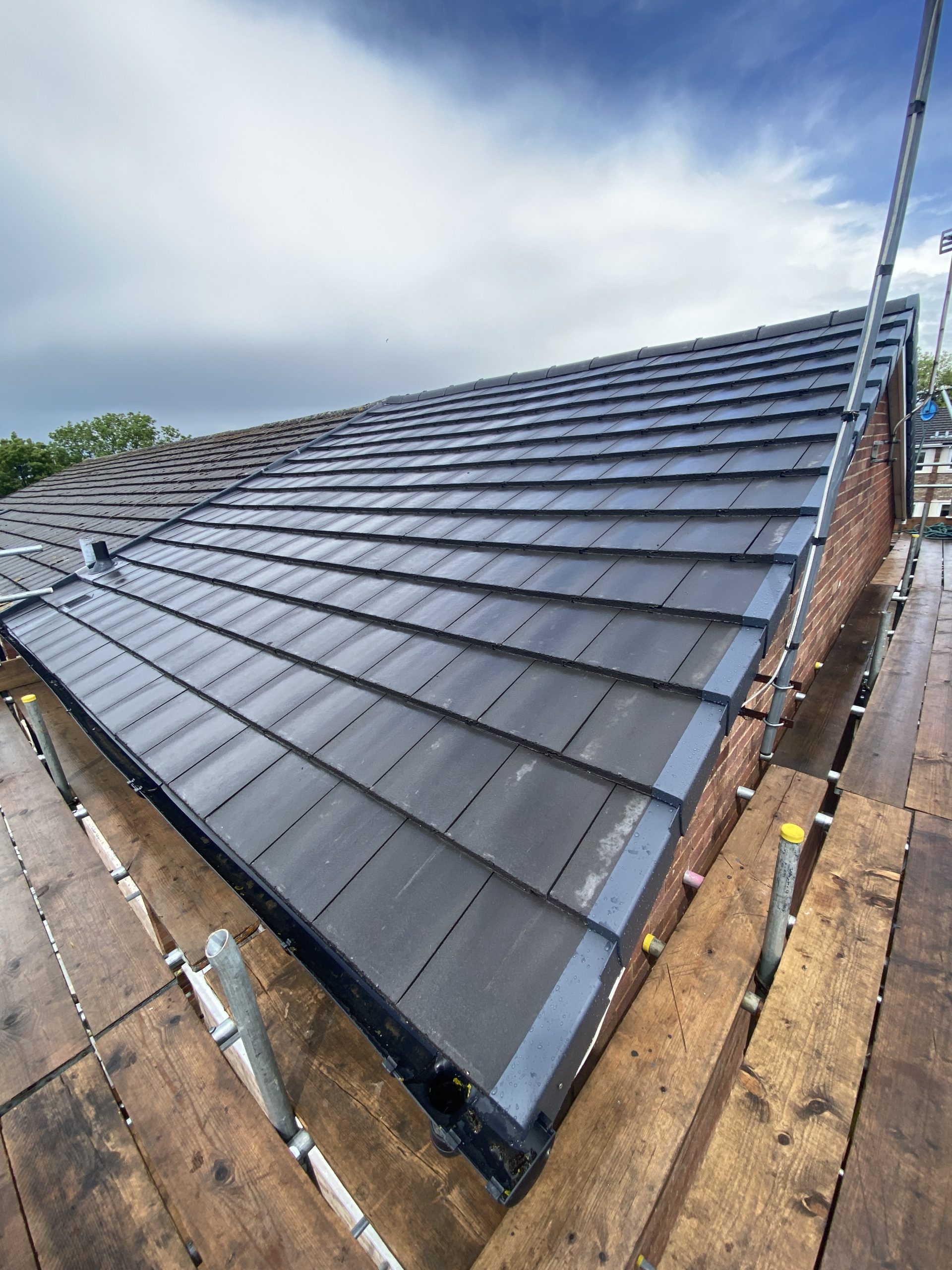 Drone technology for roof surveys